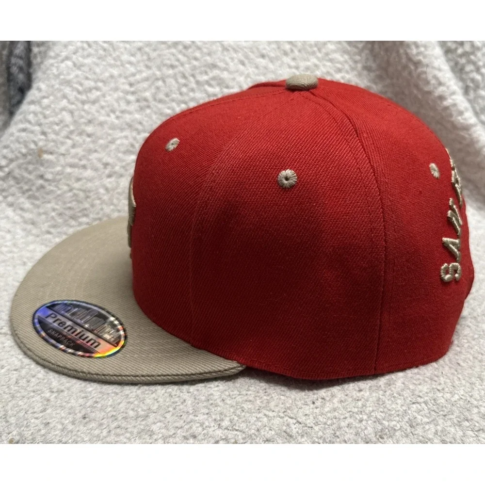Vintage San Francisco 49ers‎ Embroidered Bay Area Premium Snapback Hat *RARE*